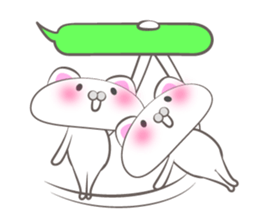 Annoying mushroom cat sticker #4508303