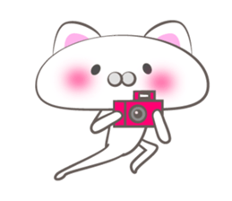 Annoying mushroom cat sticker #4508317