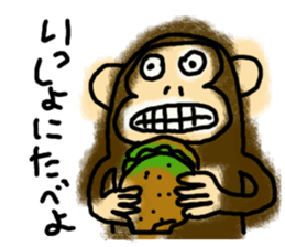 OH! MONKEY! sticker #4508368