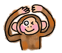 OH! MONKEY! sticker #4508400