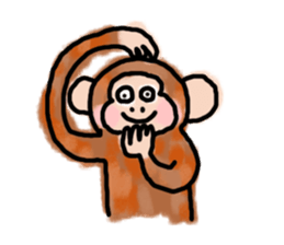 OH! MONKEY! sticker #4508402