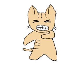 Love, healing tabby 2 sticker #4508776