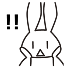 Heartless rabbit sticker #4509089