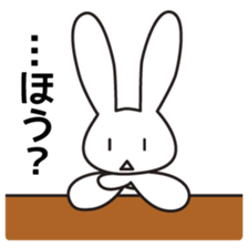 Heartless rabbit sticker #4509097
