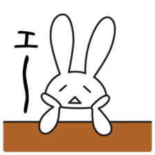 Heartless rabbit sticker #4509099