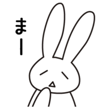 Heartless rabbit sticker #4509101