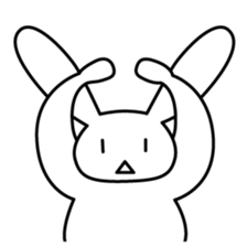 Heartless rabbit sticker #4509118