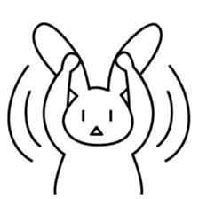 Heartless rabbit sticker #4509124