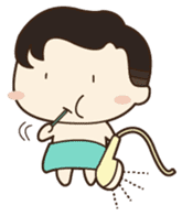 Munky & Croko LOVE LOVE!! sticker #4509930