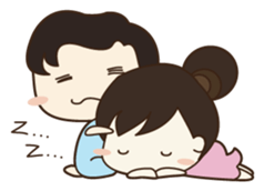 Munky & Croko LOVE LOVE!! sticker #4509949