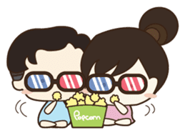 Munky & Croko LOVE LOVE!! sticker #4509965