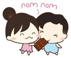 Munky & Croko LOVE LOVE!! sticker #4509966