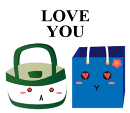 Two bags sticker #4510285