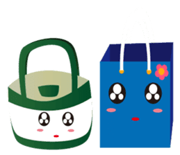 Two bags sticker #4510287