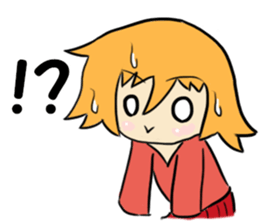 Cute provocation sticker #4510761