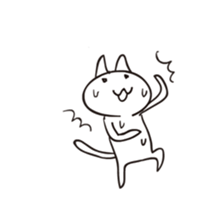 Graffiti cat 01 sticker #4510861