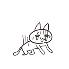 Graffiti cat 01 sticker #4510864
