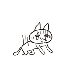 Graffiti cat 01 sticker #4510864