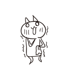 Graffiti cat 01 sticker #4510865