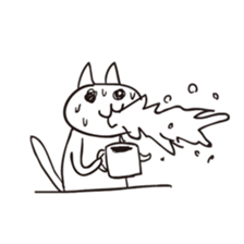 Graffiti cat 01 sticker #4510867