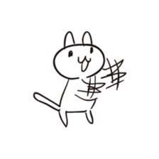 Graffiti cat 01 sticker #4510869