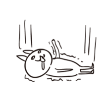 Graffiti cat 01 sticker #4510871