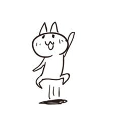 Graffiti cat 01 sticker #4510878