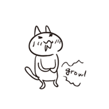 Graffiti cat 01 sticker #4510883