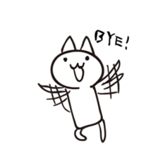 Graffiti cat 01 sticker #4510887