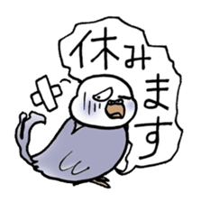 "Daily Budgerigar 2" With bird 05 sticker #4510903