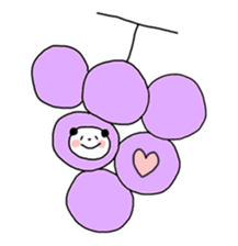 coloful furuit panda sticker #4511135