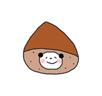 coloful furuit panda sticker #4511137