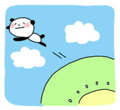 coloful furuit panda sticker #4511140