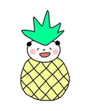 coloful furuit panda sticker #4511146