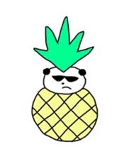 coloful furuit panda sticker #4511157