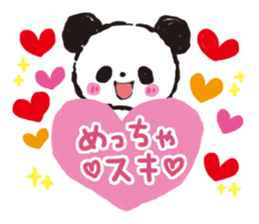 osaka  panda sticker #4511358