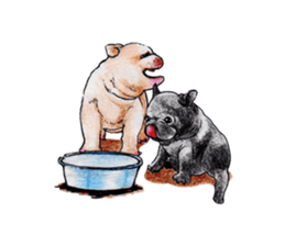 Fancy dogs sticker #4511743