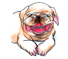 Fancy dogs sticker #4511757