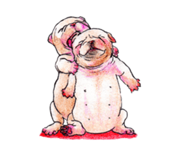 Fancy dogs sticker #4511762