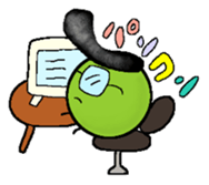 greegent pea MAMEZOU Part.2 sticker #4511804