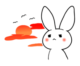 Work rabbit!(English version) sticker #4512001