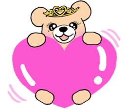 Princess Bear sticker #4512009