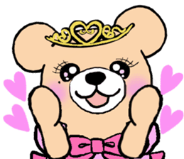 Princess Bear sticker #4512016