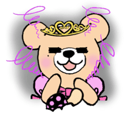 Princess Bear sticker #4512037