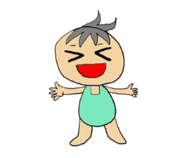 Love, healing baby 1 sticker #4512248