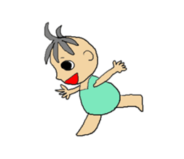 Love, healing baby 1 sticker #4512249