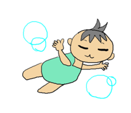 Love, healing baby 1 sticker #4512254