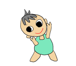 Love, healing baby 1 sticker #4512255