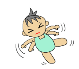 Love, healing baby 1 sticker #4512267