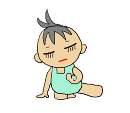 Love, healing baby 1 sticker #4512270